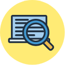 Research quick link hover icon