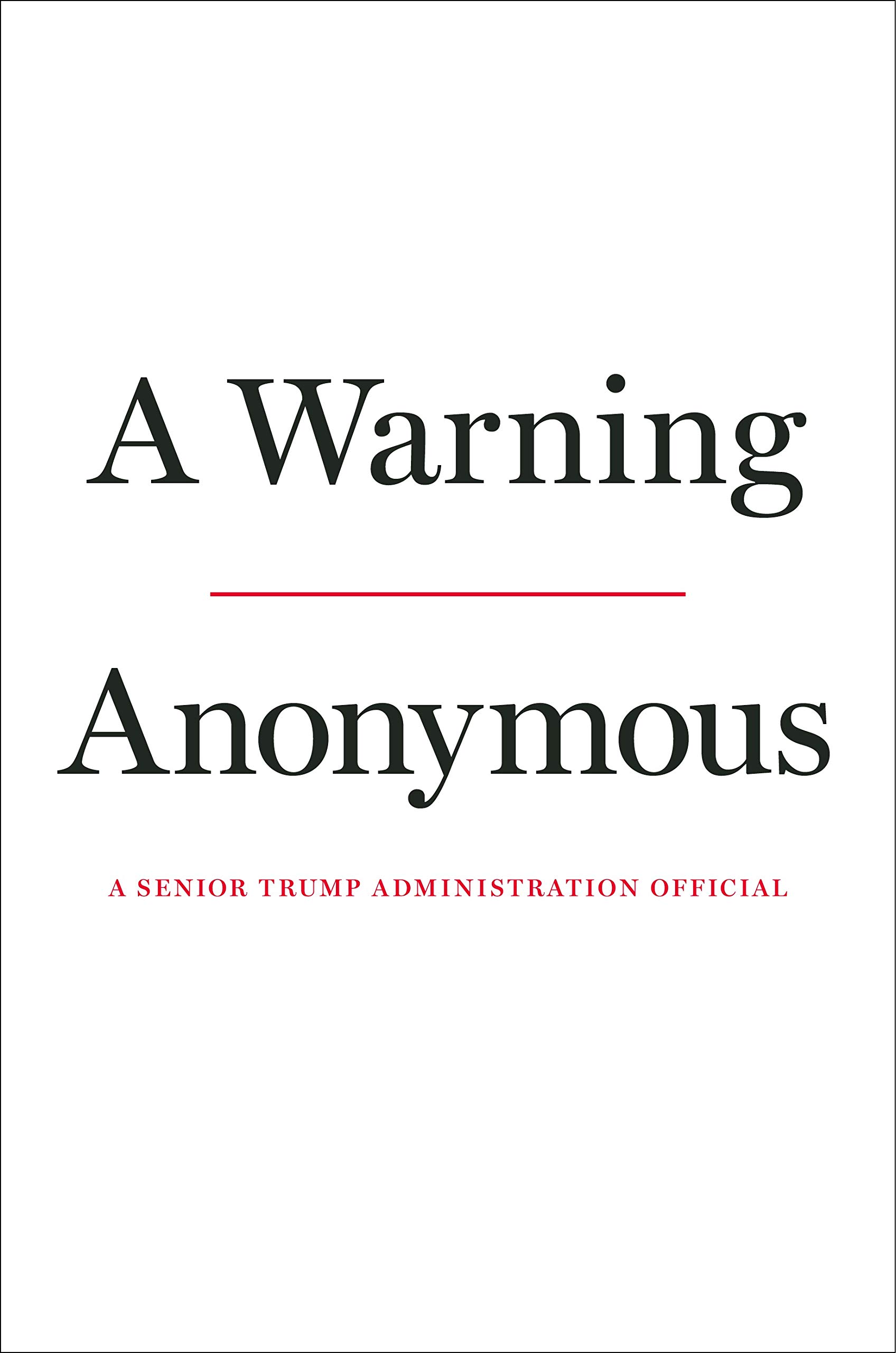 Image for "A Warning"
