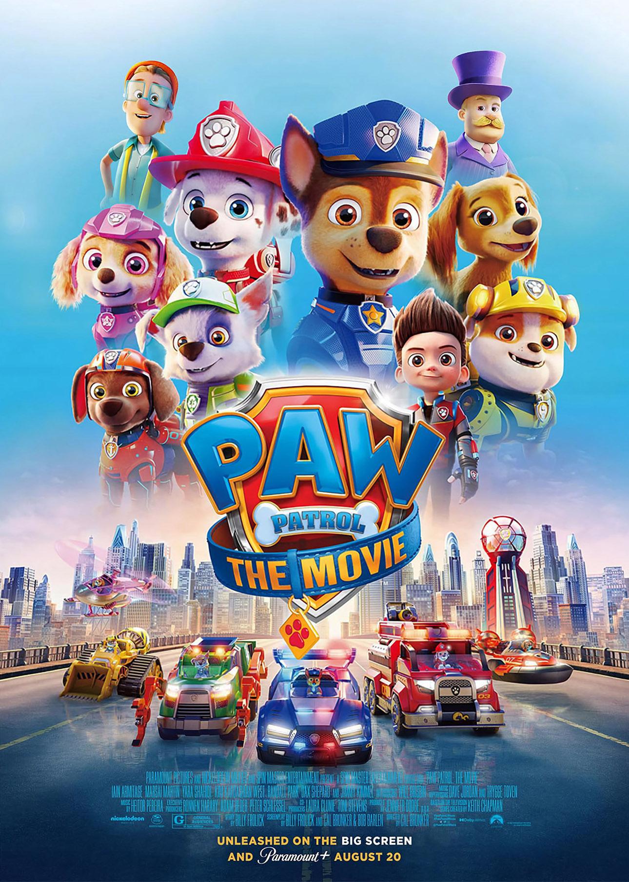 Image of Paw Patrol movie poster