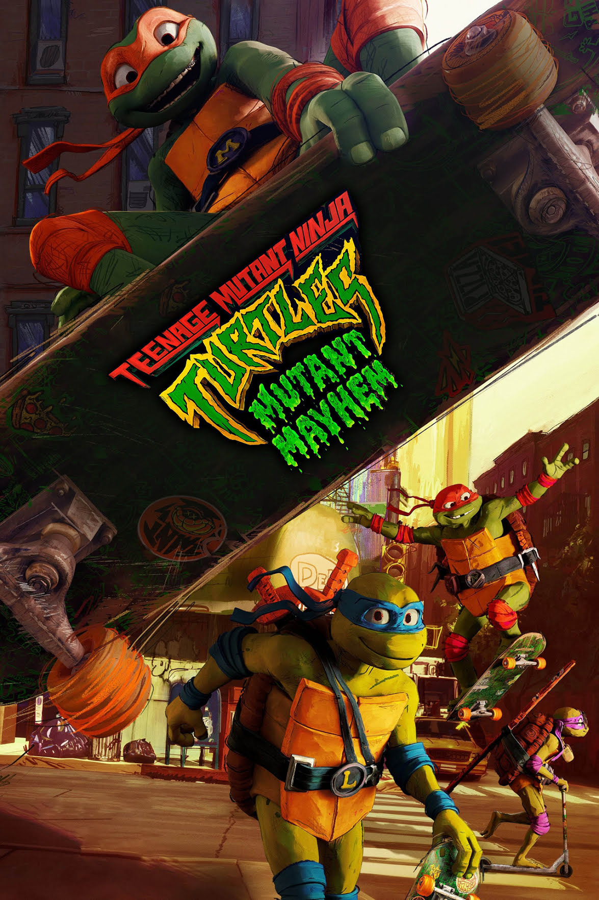 Image of Teenage Mutant Ninja Turtles: Mutant Mayhem Movie Poster