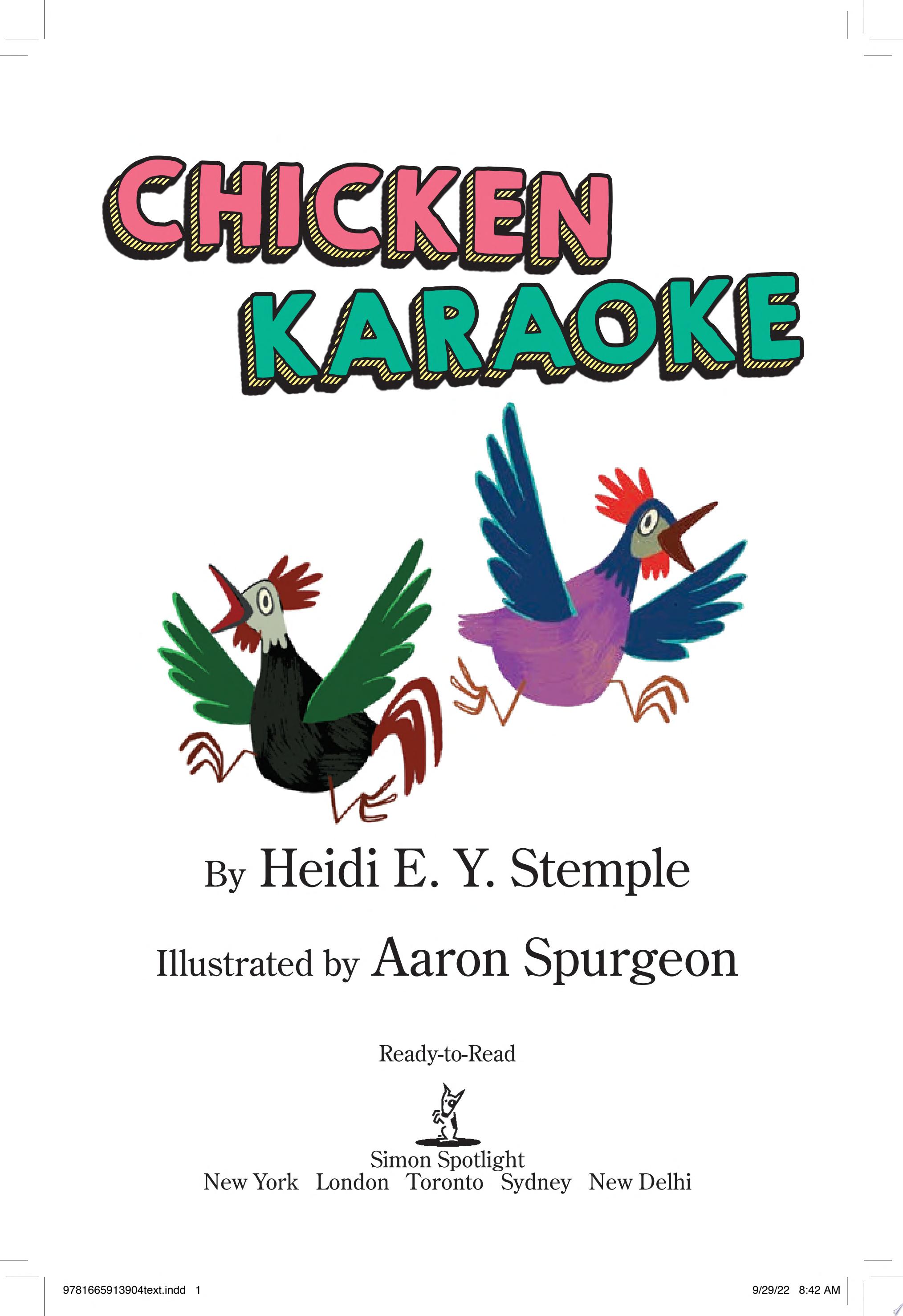 Image for "Chicken Karaoke"