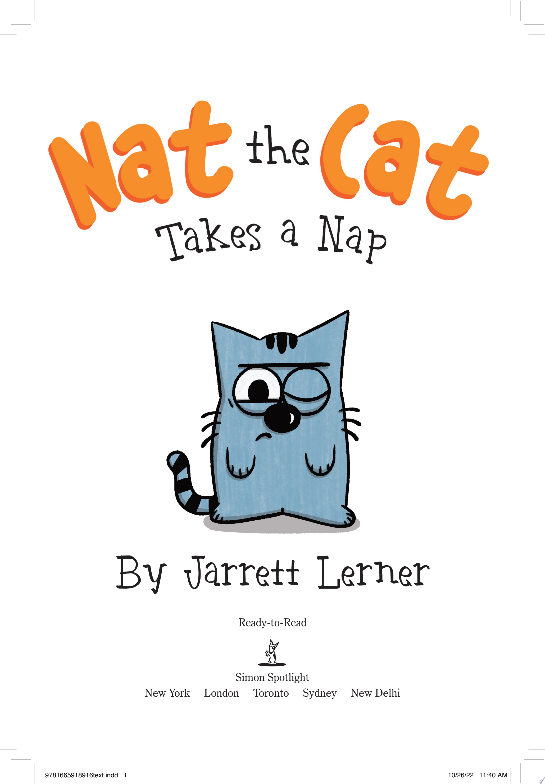 Image for "Nat the Cat Takes a Nap"