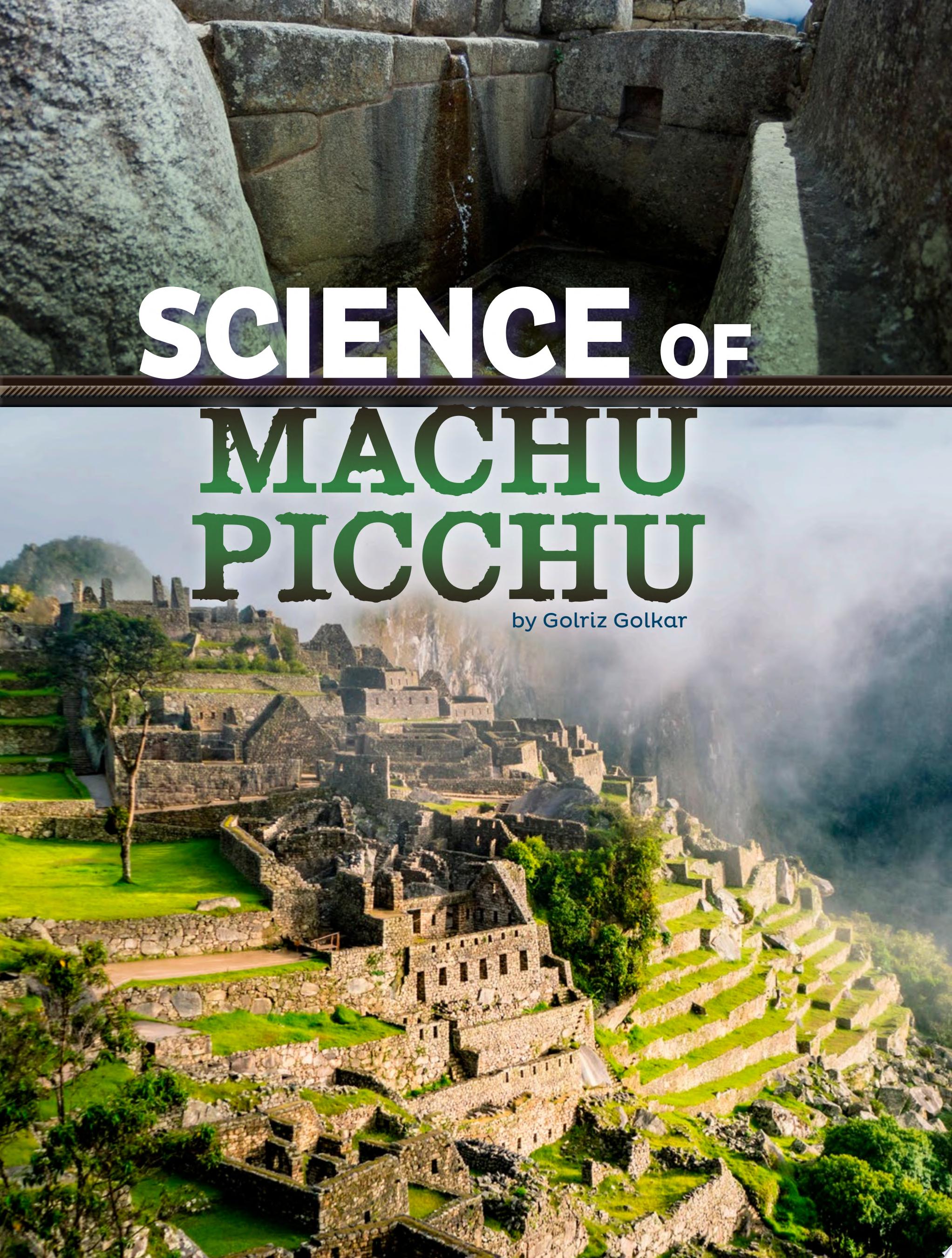 Image for "Science of Machu Picchu"