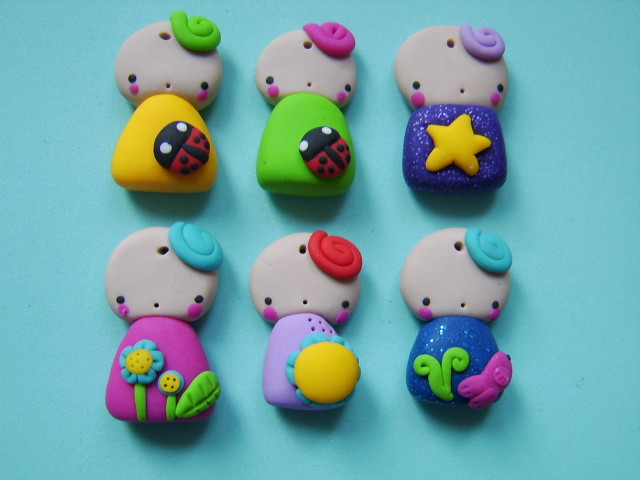 clay charms