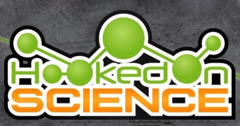 Hooked on science logo.