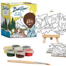 Bob Ross mini painting kit