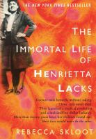 image for "The Immortal Life of Henrietta Lacks"