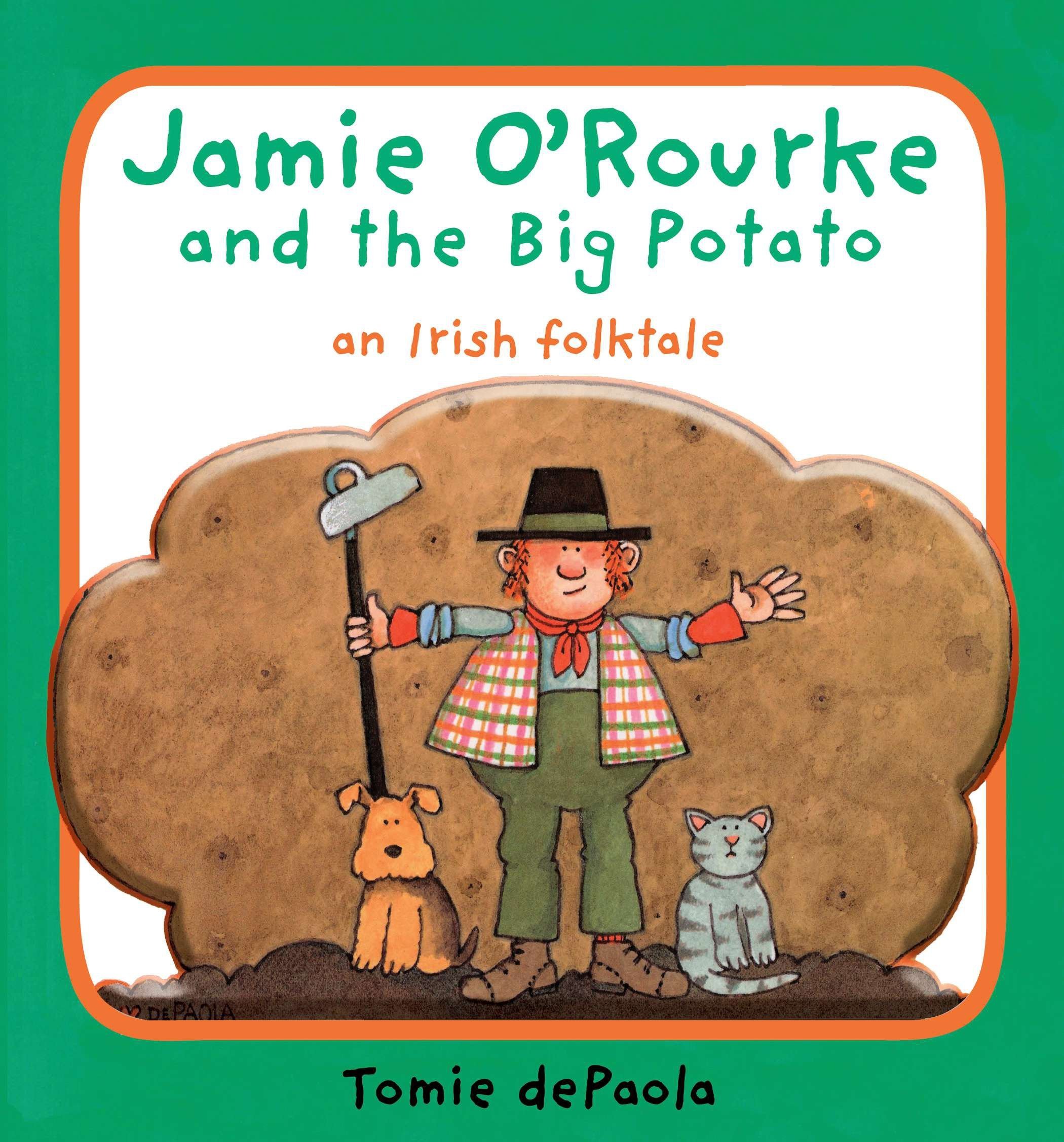 Jamie O'Rourke and the Big Potato book cover