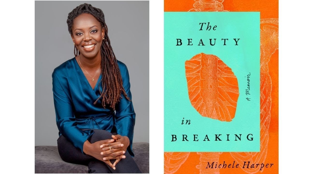 The Beauty in Breaking book cover and author Michele Harper