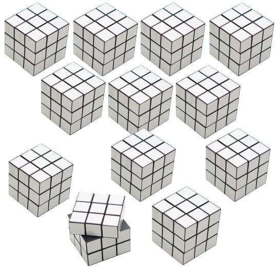 Image of blank puzzle cubes