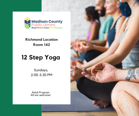 Gentle, mindful yoga for adults in recovery. 