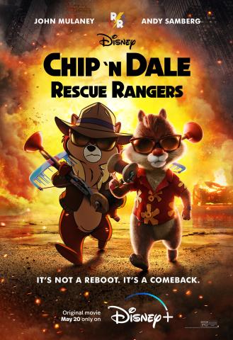 chip and dale rescue rangers movie poster