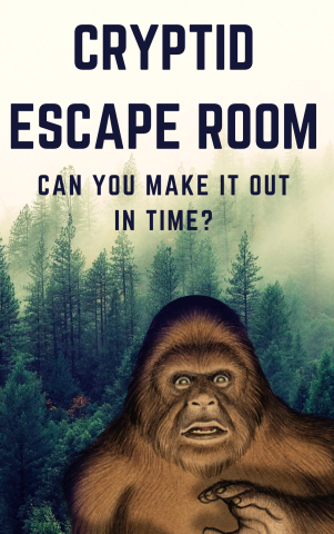 cryptid escape room poster