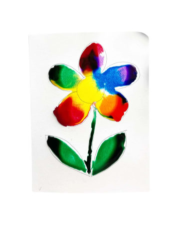 Image of watercolor flower