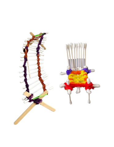 image of q-tip bridge and chair