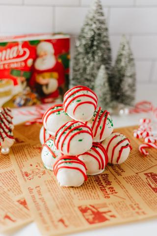 christmas tree truffles