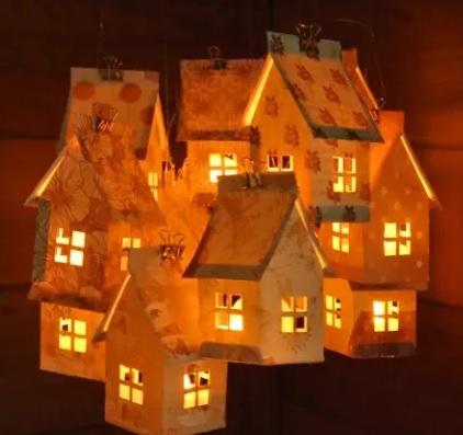 lit houses