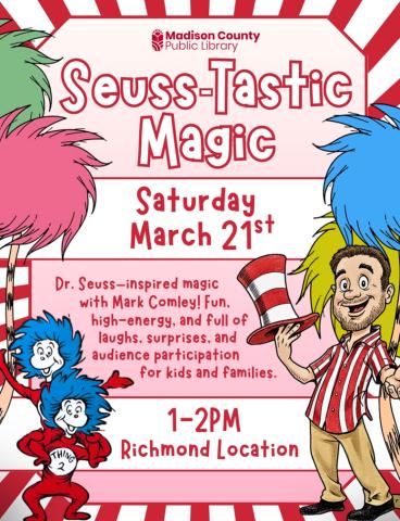 Flyer for Seuss-tastic magic