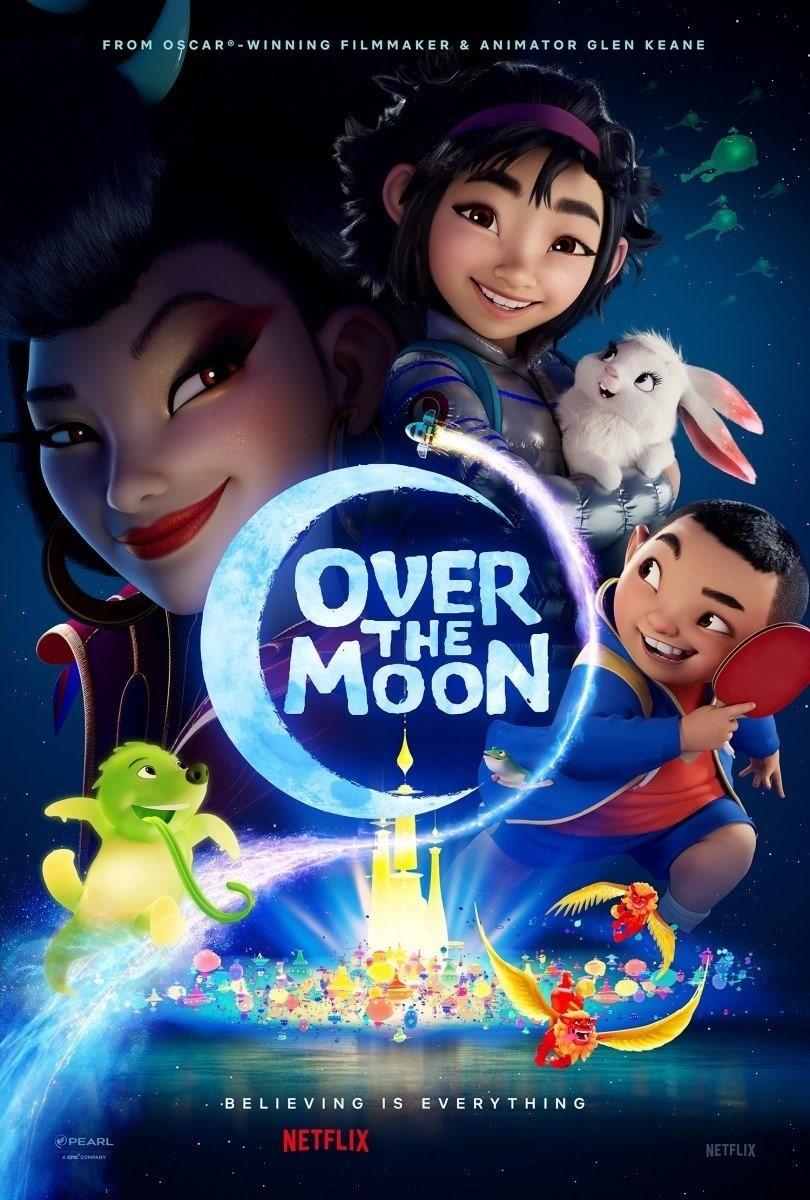over the moon movie poster