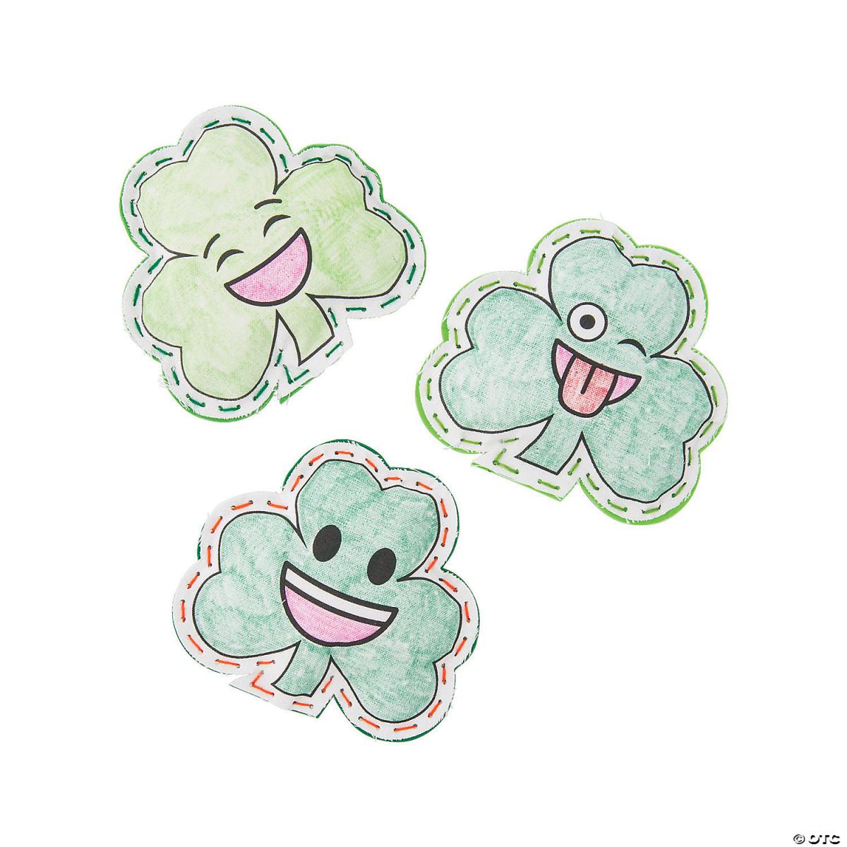 cute shamrock lacing plushies