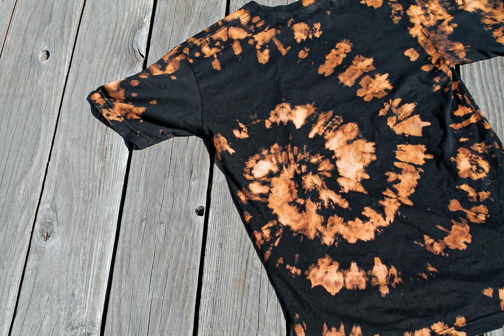 bleach tie dye