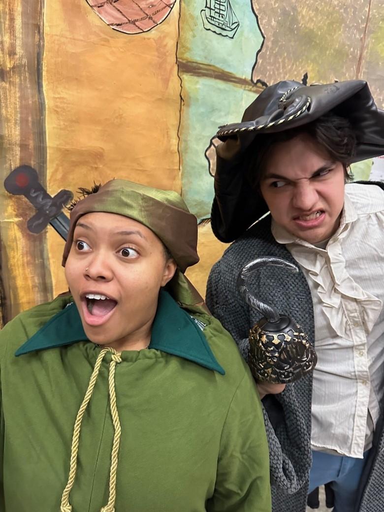 Actors from Bright Star Touring Theatre performing Peter Pan
