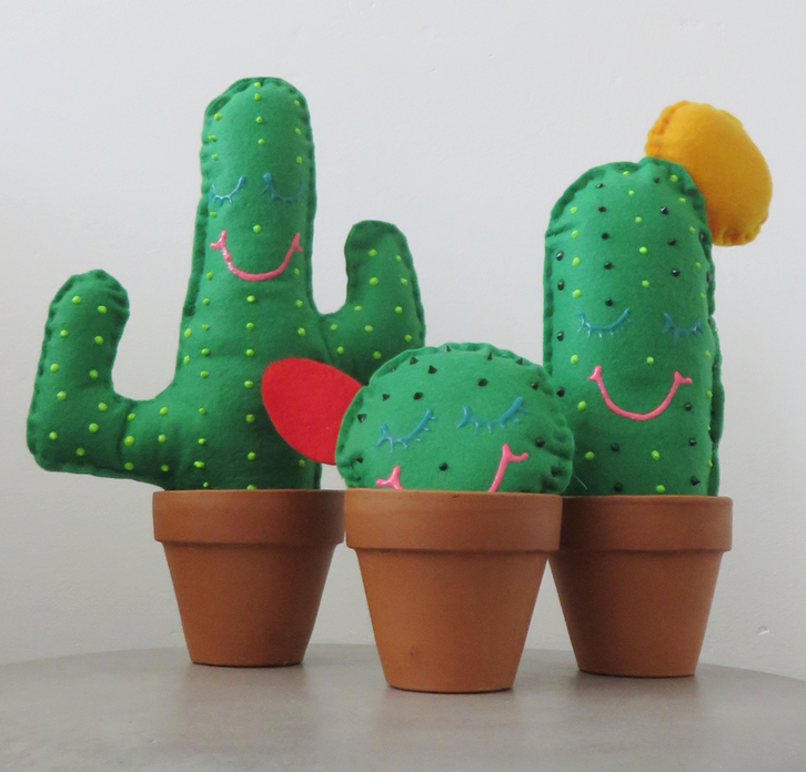 Cactus Plushies