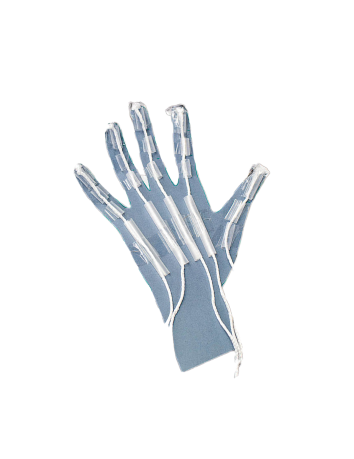 image of diy skeleton hand