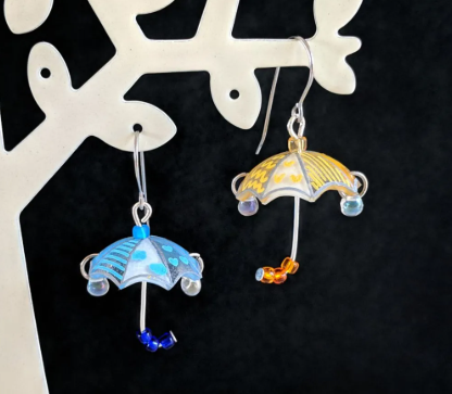umbrella earrings